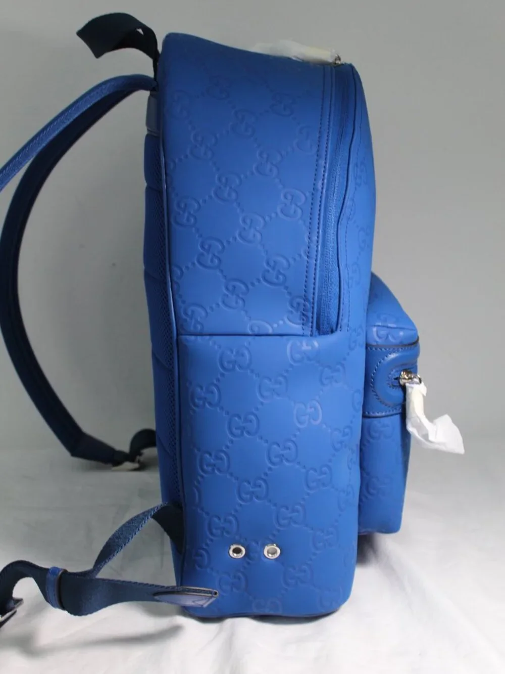 NEW Gucci GG Rubber Effect Backpack Edge 834491 UNISEX